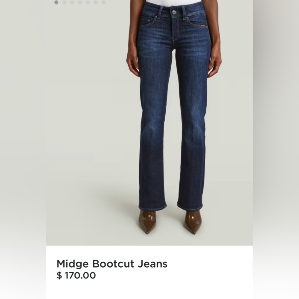 G-Star Denim midge bootleg jeans